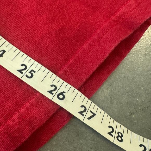 Vintage Y2K Pismo Beach Surf California Cotton Red Car Graphic Tee Men XL - Picture 5 of 5